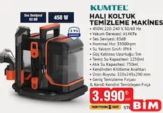 KUMTEL HALI KOLTUK TEMİZLEME MAKİNESİ